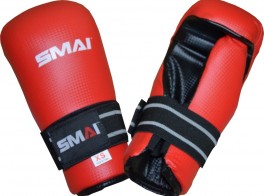 Перчатки для тхэквондо SMAI ITF Open Hand красные