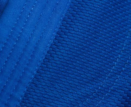 Кимоно для дзюдо ADIDAS Club J350 синее с белыми полосками