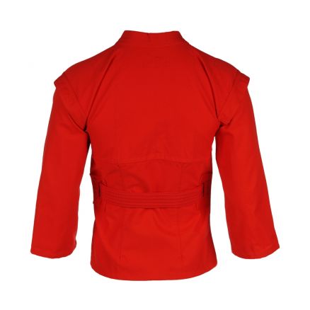 Куртка для самбо Крепыш детская красный