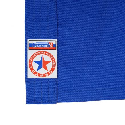 Куртка для самбо Крепыш детская синий