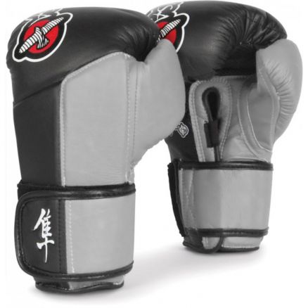 Перчатки для бокса HAYABUSA Tokushu чёрные/серые