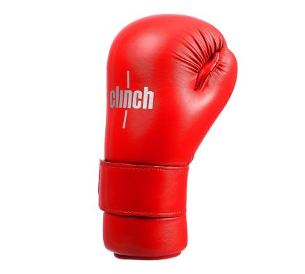 Перчатки для кикбоксинга CLINCH Semi Contact Gloves Kick красные