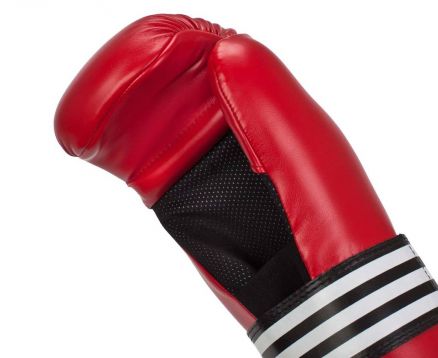 Перчатки для единоборств ADIDAS Semi Contact Gloves красные