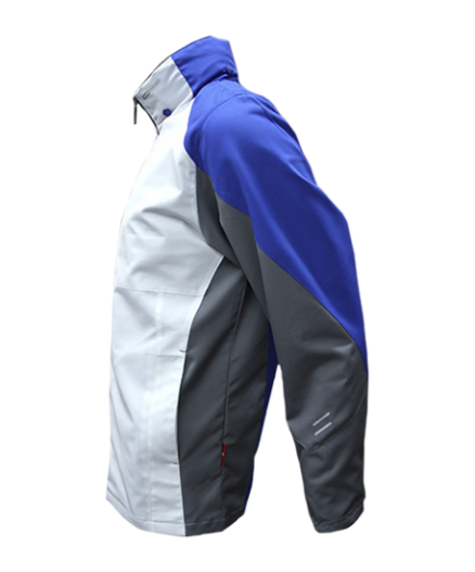 Куртка бело-синяя спортивная MOOTO