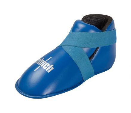 Футы CLINCH Safety Foot Kick для кикбоксинга синие