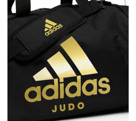 Сумка-рюкзак Training 2 in 1 Bag Judo M чёрно-золотая