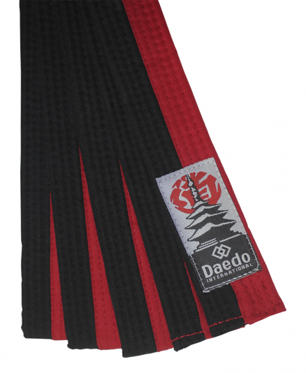 Пояс для тхэквондо Daedo Belt Black-Red