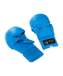Накладки для карате с защитой большого пальца синие Tokaido WKF