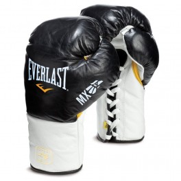 Перчатки для бокса EVERLAST MX Pro Fight чёрные