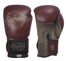 Перчатки для бокса FIGHT EXPERT коричневые