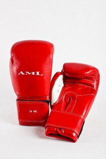 Перчатки для бокса AML PRO красные