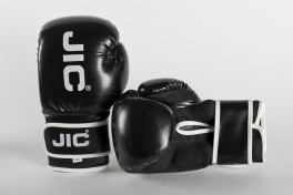 Перчатки для бокса JIC чёрные