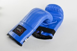 Перчатки для бокса AML CLASSIC снарядные синие