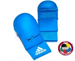 Перчатки для каратэ ADIDAS Bigger WKF синие