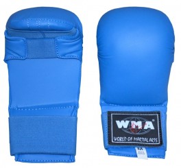 Перчатки для каратэ WMA синие