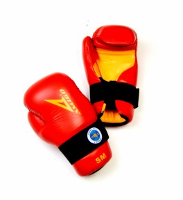 Перчатки для тхэквондо AMIGO ITF Open Hand красные