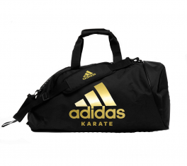 Сумка-рюкзак Training 2 in 1 Bag Karate M чёрно-золотая