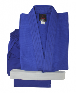 Кимоно для дзюдо Khan Club Blue с поясом